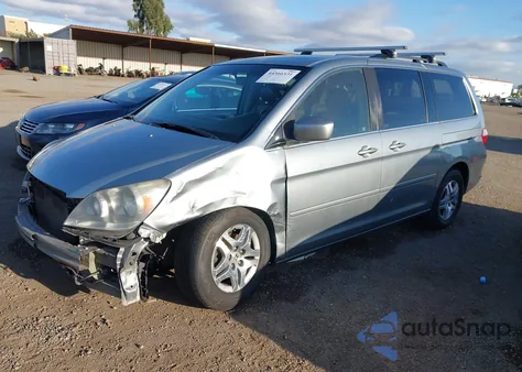 2006 Honda Odyssey Ex-L z USA, uszkodzony, nr VIN 5FNRL38766B079685